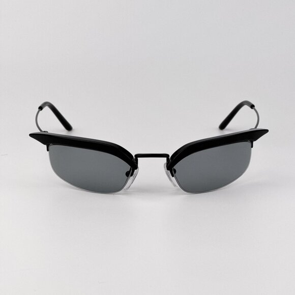 Prada PRB50S Rectangle Sunglasses – Black Frame Grey Lenses | Model 1AB3C2 main image 7